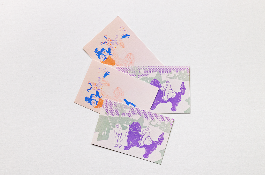 Feestdagen kaarten of yore