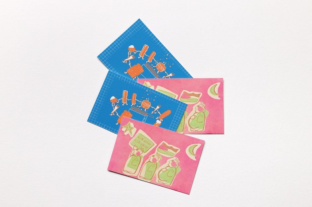 Feestdagen kaarten of yore