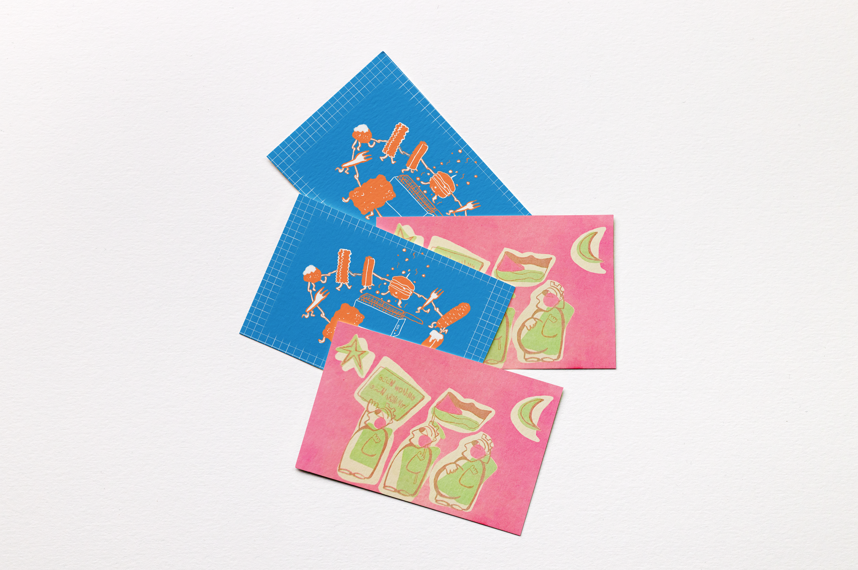 Feestdagen kaarten of yore